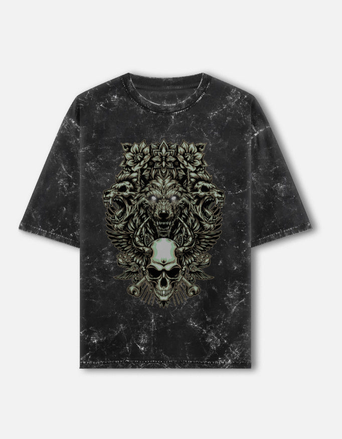 RETRIBUTION (Acid Washed T-Shirt)